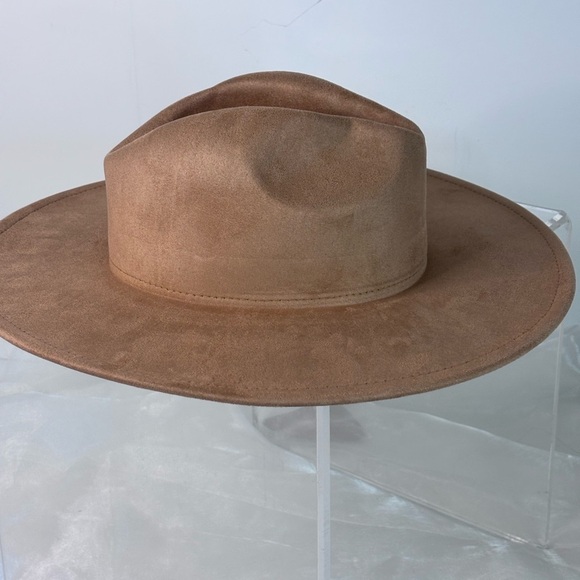 Pro Celia
Big Wide Brim Fedora Hat Women’s Large Felt Panama Rancher Hat No Band - Picture 5 of 8